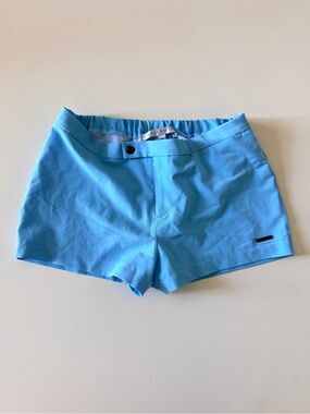 Parke & Ronen Light Blue Men's Swim Trunks